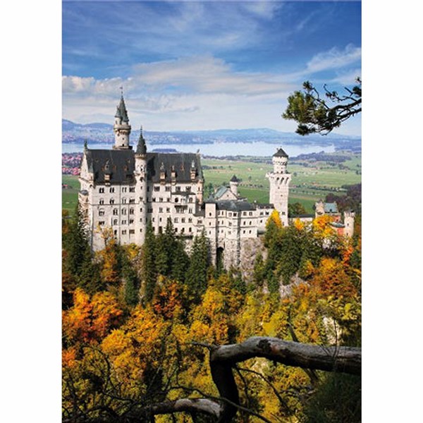 D-Toys (62154-EC14) - "Neuschwansstein Castle" - 1000 pieces puzzle
