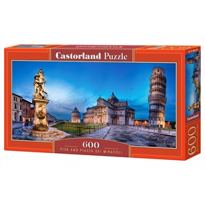 Castorland (B-060276) - "Pisa and Piazza dei Miracoli" - 600 pieces puzzle