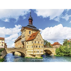 Ravensburger (13651) - "Rathaus, Bamberg" - 500 pieces puzzle