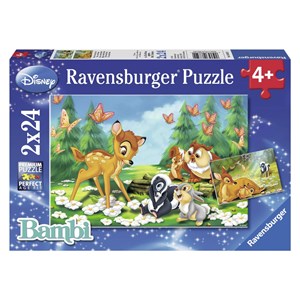 Ravensburger (08852) - "Bambi" - 24 pieces puzzle
