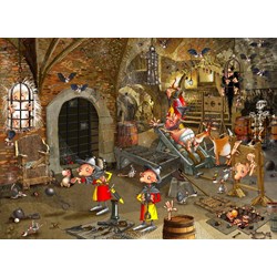Grafika Kids (01426) - François Ruyer: "Dungeon" - 300 pieces puzzle