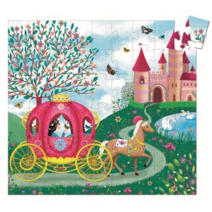 Djeco (07254) - "Elise's Coach" - 54 pieces puzzle