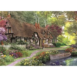 Falcon (11141) - Dominic Davison: "The Carpenter's Cottage" - 200 pieces puzzle