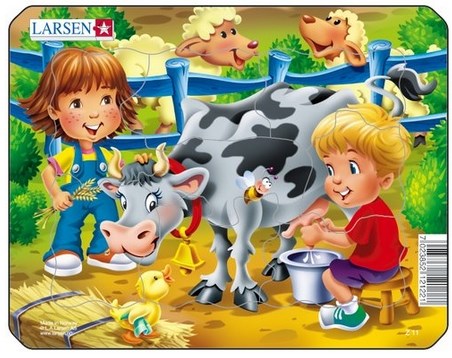 Larsen (Z11-4) - "Cow" - 9 pieces puzzle
