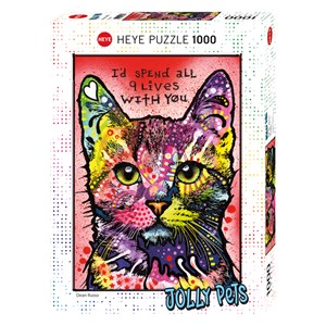 Heye (29731) - "9 Lives" - 1000 pieces puzzle