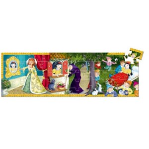 Djeco (07259) - "Snow White and the Seven Dwarfs" - 50 pieces puzzle