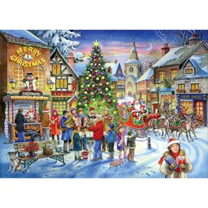 The House of Puzzles (2254) - "Christmas Collectors Edition No.6, Christmas Shopping" - 1000 pieces puzzle