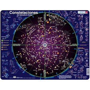 Larsen (SS2-ES) - "Constelaciones - ES" - 70 pieces puzzle