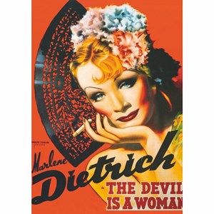 D-Toys (67555-VP10) - "Marlene Dietrich, The Devil is a Woman" - 1000 pieces puzzle