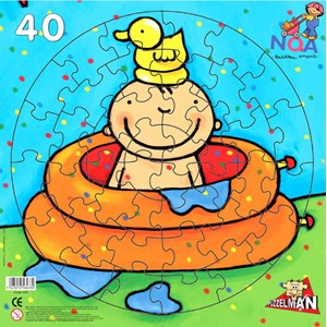 PuzzelMan (433) - "In the bath" - 40 pieces puzzle