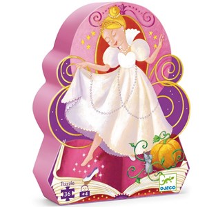 Djeco (07232) - "Cinderella" - 36 pieces puzzle