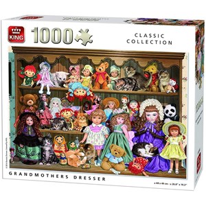 King International (05365) - "Grandmothers Dresser" - 1000 pieces puzzle