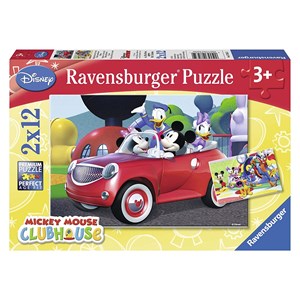 Ravensburger (07565) - "Mickey and His Friends" - 12 pieces puzzle