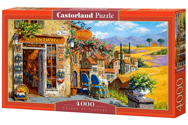 Castorland (C-400171) - "Colors of Tuscany" - 4000 pieces puzzle