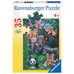 Ravensburger (08601) - "Animal Kingdom" - 35 pieces puzzle