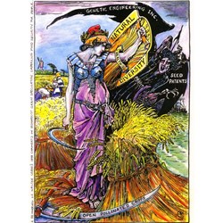 Grafika (00508) - "Affiche Genetic Engineering Inc., 1898" - 2000 pieces puzzle