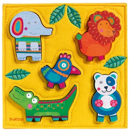 Djeco (01041) - "Junga" - 5 pieces puzzle
