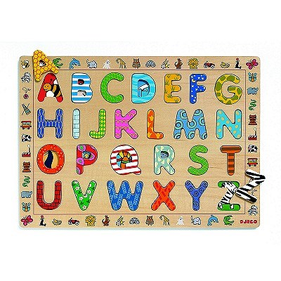 Djeco (01800) - "ABC Letters" - 26 pieces puzzle