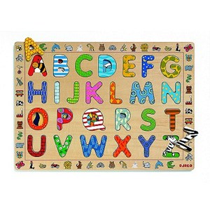 Djeco (01800) - "ABC Letters" - 26 pieces puzzle