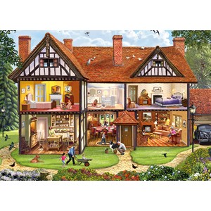 Gibsons (G6190) - Steve Crisp: "Behind Closed Doors" - 1000 pieces puzzle