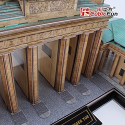 Cubic Fun (MC207h) - "Brandenburg Gate, Berlin" - 150 pieces puzzle