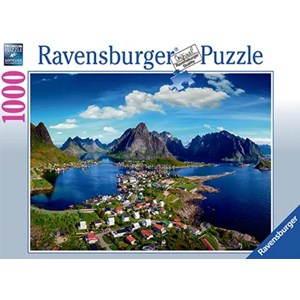Ravensburger (19713) - "Lofoten" - 1000 pieces puzzle