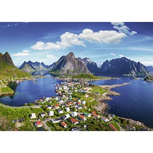 Ravensburger (19713) - "Lofoten" - 1000 pieces puzzle
