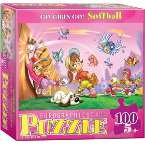 Eurographics (6100-0416) - "Softball" - 100 pieces puzzle