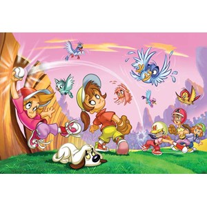 Eurographics (6100-0416) - "Softball" - 100 pieces puzzle