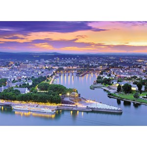 Ravensburger (19782) - "Koblenz" - 1000 pieces puzzle