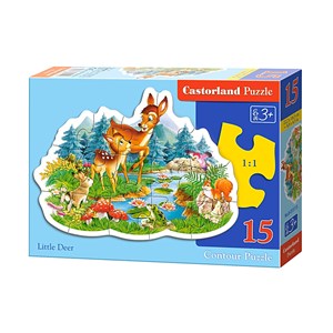 Castorland (B-015115) - "Little Deer" - 15 pieces puzzle