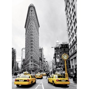 Ravensburger (14487) - "Flat Iron New York City" - 500 pieces puzzle