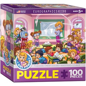 Eurographics (8100-0569) - "Teachers" - 100 pieces puzzle