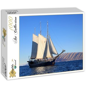 Grafika (01263) - "Sailing Ship" - 1000 pieces puzzle
