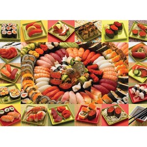 Cobble Hill (50708) - "Plenty of Sushi" - 2000 pieces puzzle