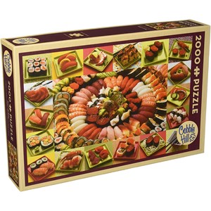 Cobble Hill (50708) - "Plenty of Sushi" - 2000 pieces puzzle