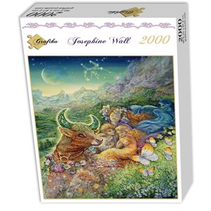 Grafika (00828) - Josephine Wall: "Taurus" - 2000 pieces puzzle