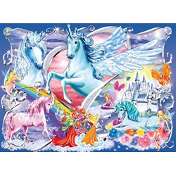 Ravensburger (13928) - "In the Fairies Wonderland" - 100 pieces puzzle