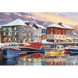 Gibsons (G2708) - "Padstow in Winter" - 250 pieces puzzle