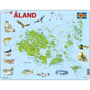 Larsen (A12) - "Åland Islands" - 61 pieces puzzle