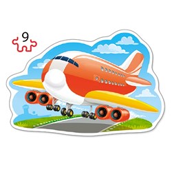 Castorland (B-020072) - "Airport Adventures" - 9 15 pieces puzzle