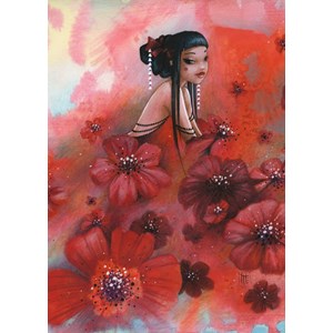 Grafika Kids (00766) - Misstigri: "Pivoines" - 24 pieces puzzle