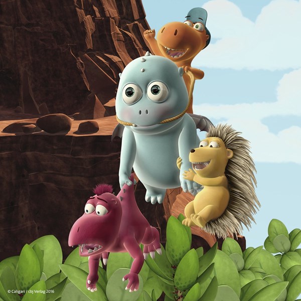 Ravensburger (09272) - "The Litte Dragon Kokosnuss" - 49 pieces puzzle