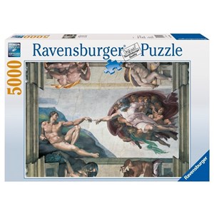 Ravensburger (17408) - Michelangelo: "The Creation of Adam" - 5000 pieces puzzle