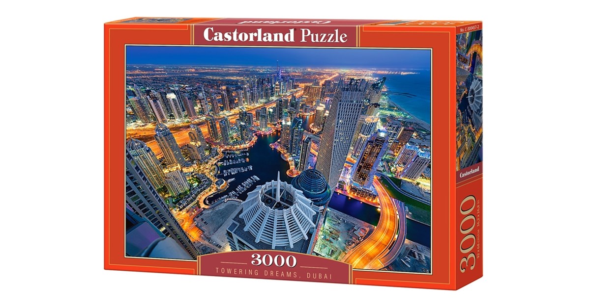 Castorland 3000 Pieces Puzzle, Along The River