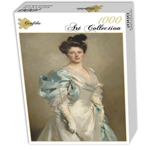 Grafika (02061) - John Singer Sargent: "Mary Crowninshield Endicott Chamberlain (Mrs. Joseph Chamberlain), 1902" - 1000 pieces puzzle