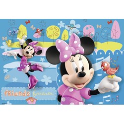 2 Puzzles - Minnie Mouse Ravensburger-08862 24 pièces Puzzles - Mickey et  Minnie
