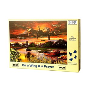The House of Puzzles (4241) - "On A Wing & A Prayer" - 1000 pieces puzzle