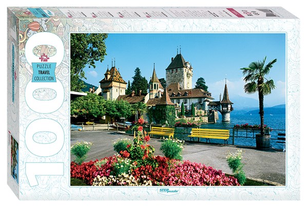 Step Puzzle (79080) - "Oberhofen, Switzerland" - 1000 pieces puzzle