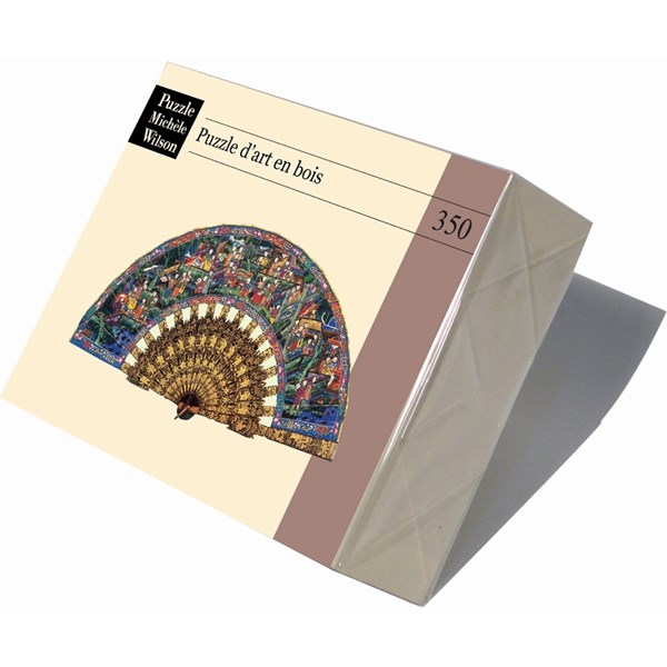Puzzle Michele Wilson (P117-350) - "Chinese Fan, One Hundred Faces" - 350 pieces puzzle